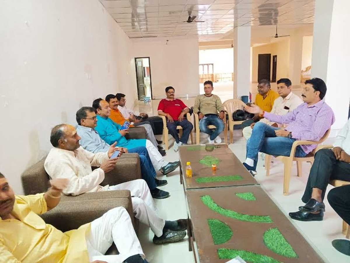 बूथ सशक्तिकरण को लेकर भाजपा कार्यकर्ताओं की बैठक आयोजित